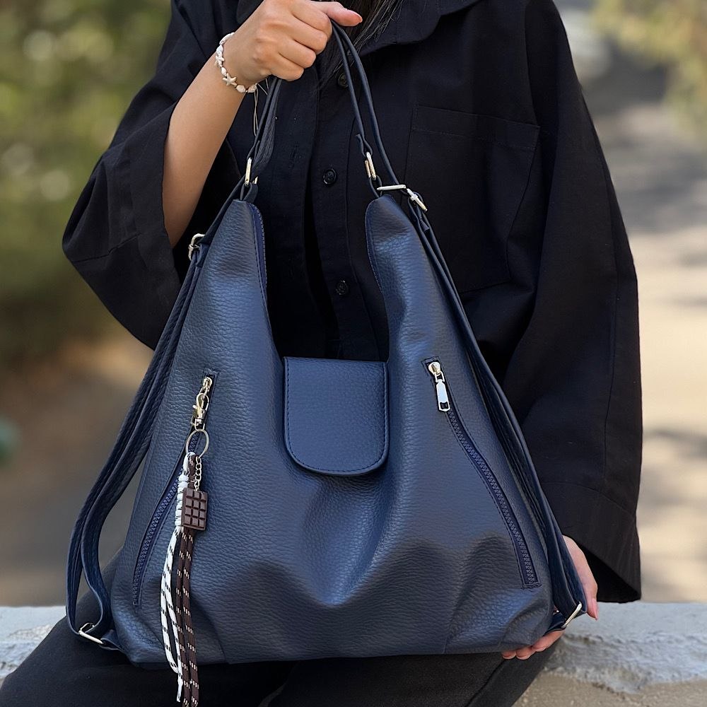 کیف دوکاره زنانه هم کوله و هم دوشی cod253
